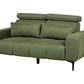 2 Seater Fabric Sofa Green VEGAMO