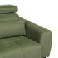 2 Seater Fabric Sofa Green VEGAMO