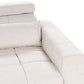 2 Seater Fabric Sofa Beige VEGAMO