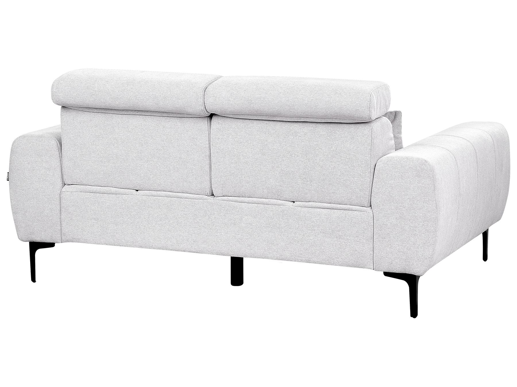 2 Seater Fabric Sofa Grey VEGAMO