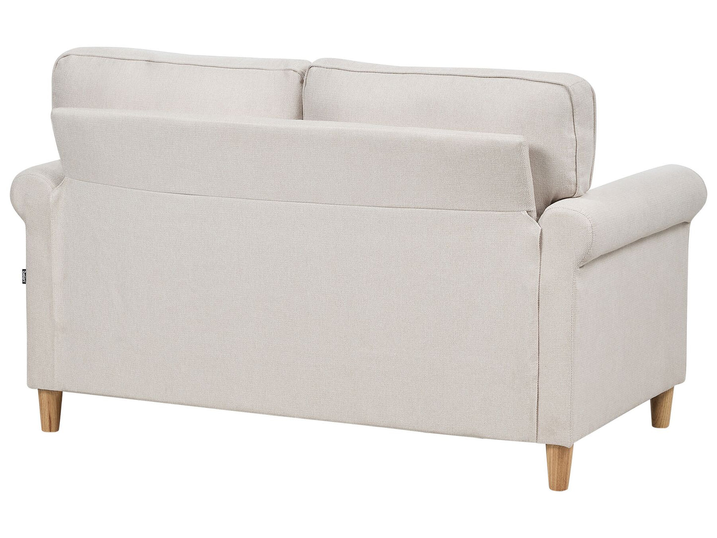 2 Seater Fabric Sofa Light Beige RONNEBY