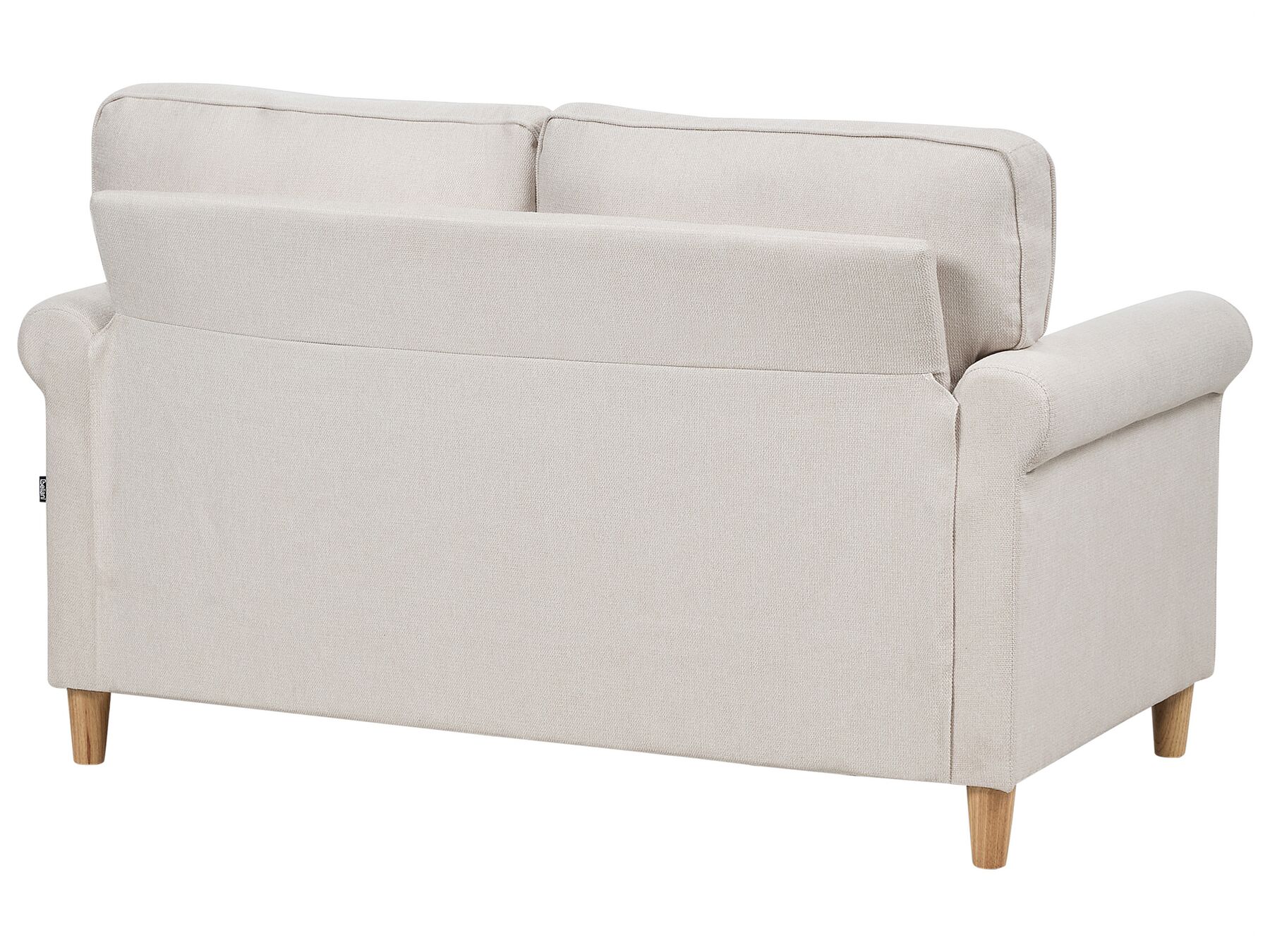 2 Seater Fabric Sofa Light Beige RONNEBY