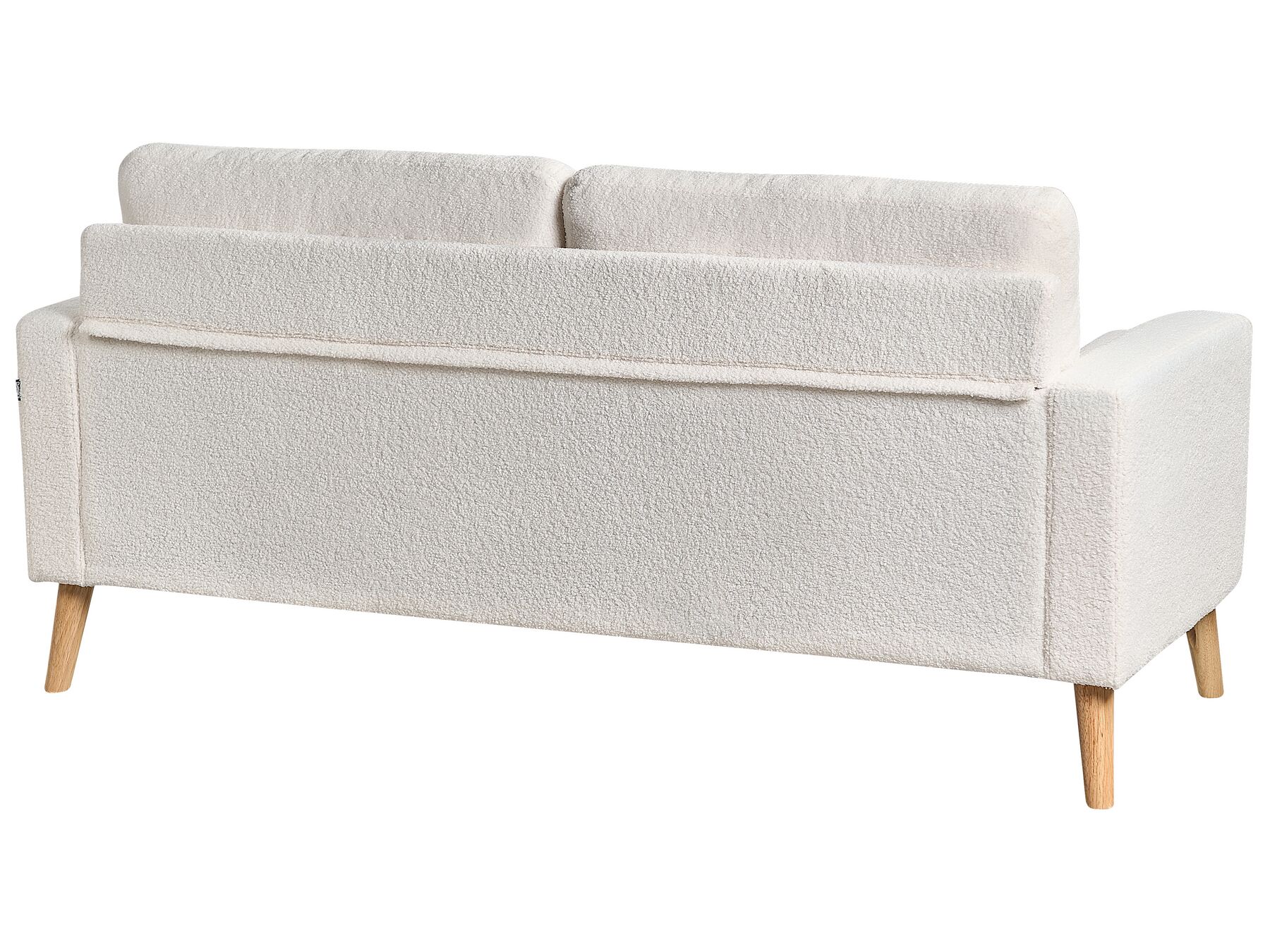 2 Seater Boucle Sofa Off-White KALMAR