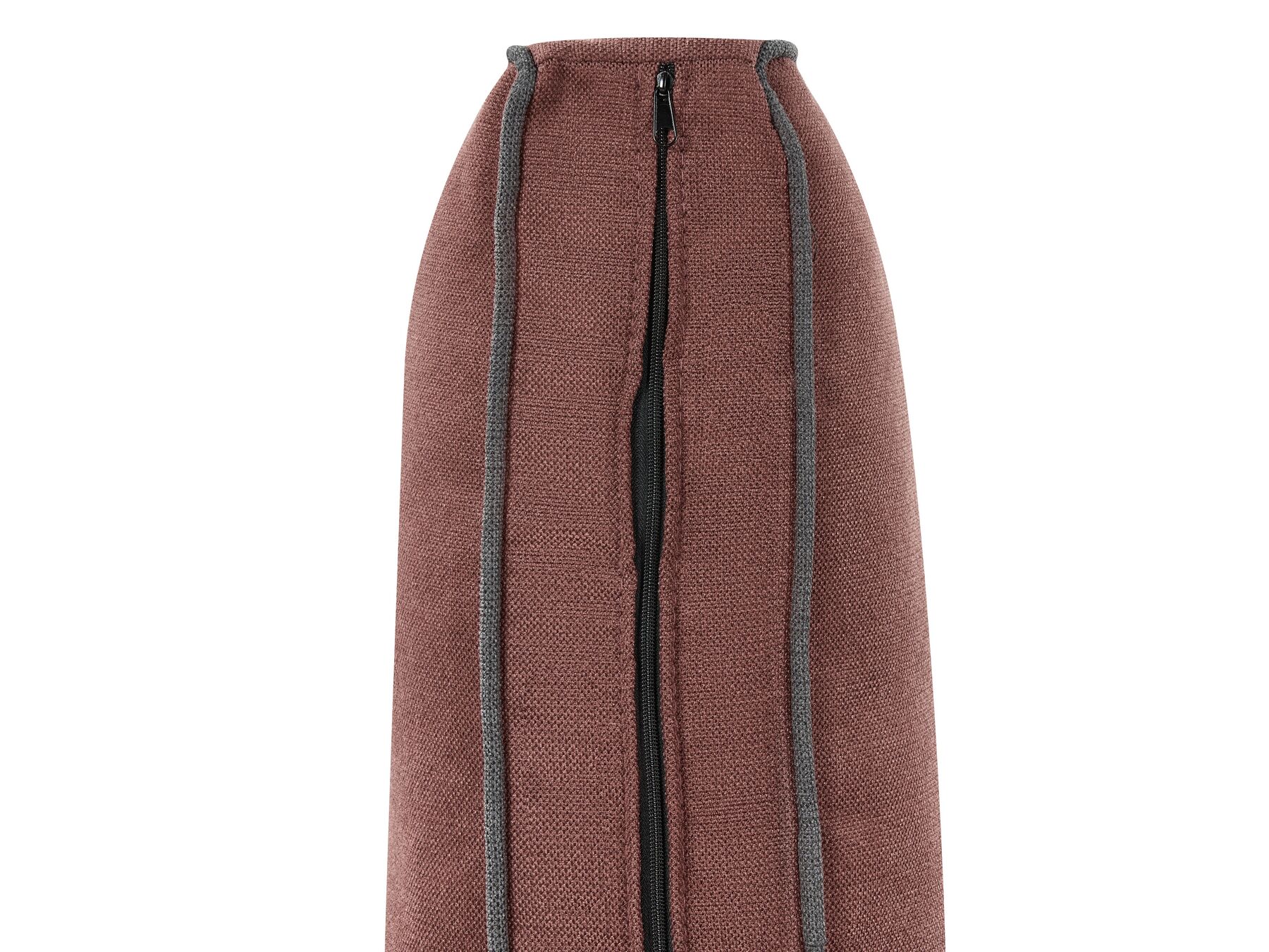 Left Hand Fabric Corner Sofa Burgundy ALTAN