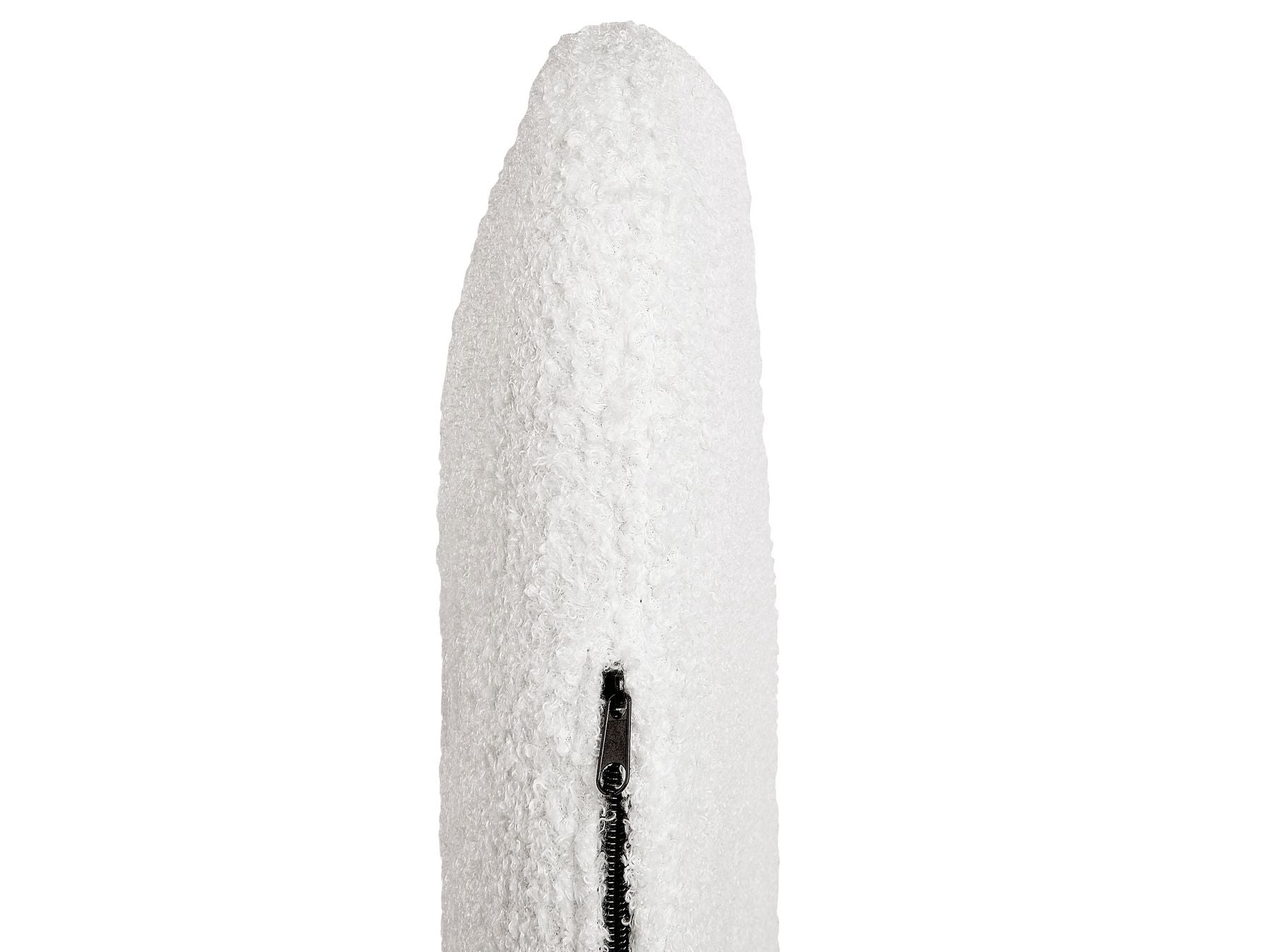 2 Seater Boucle Kitchen Sofa Off-White TABY