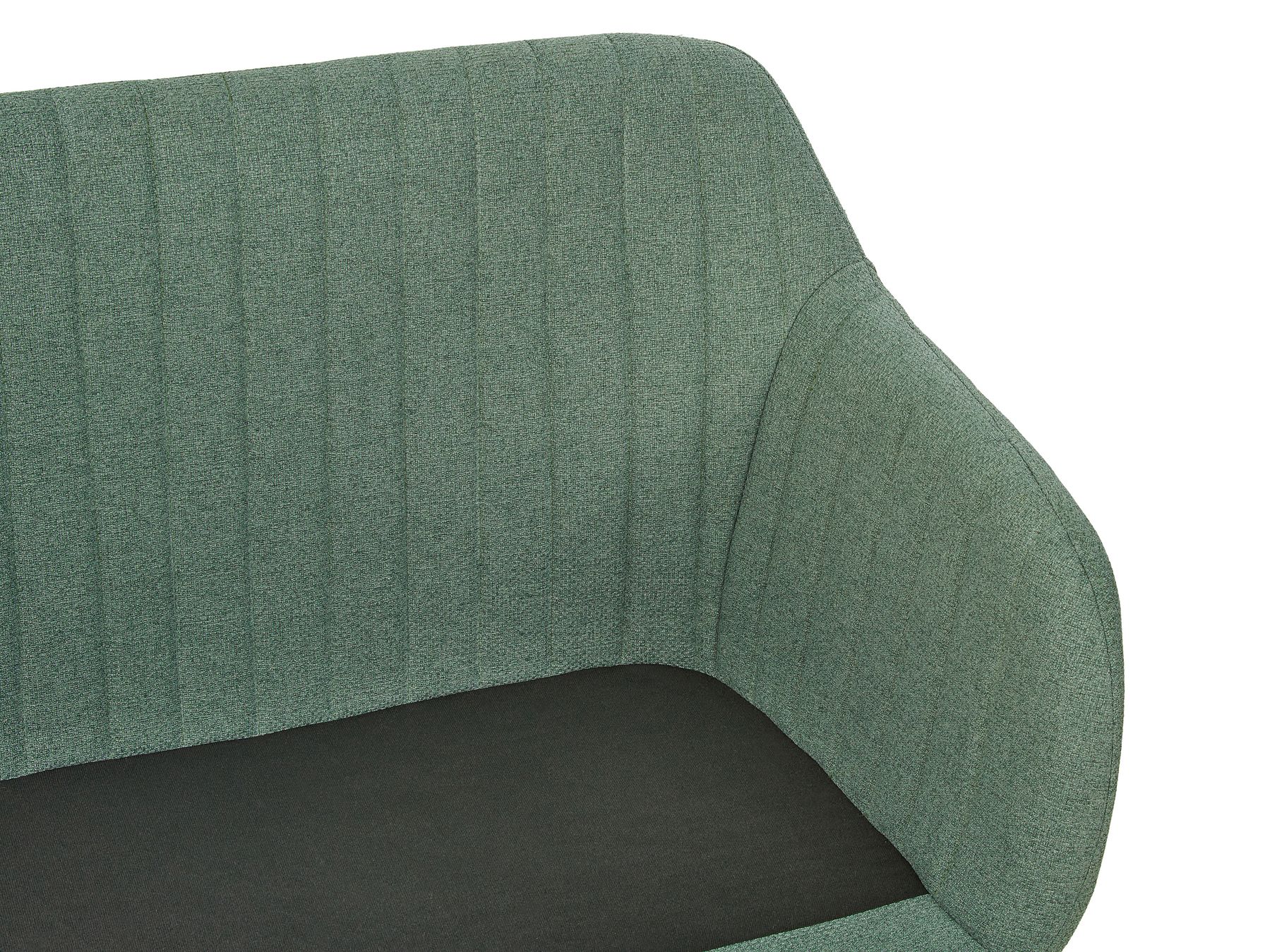 2 Seater Fabric Kitchen Sofa Green TABY
