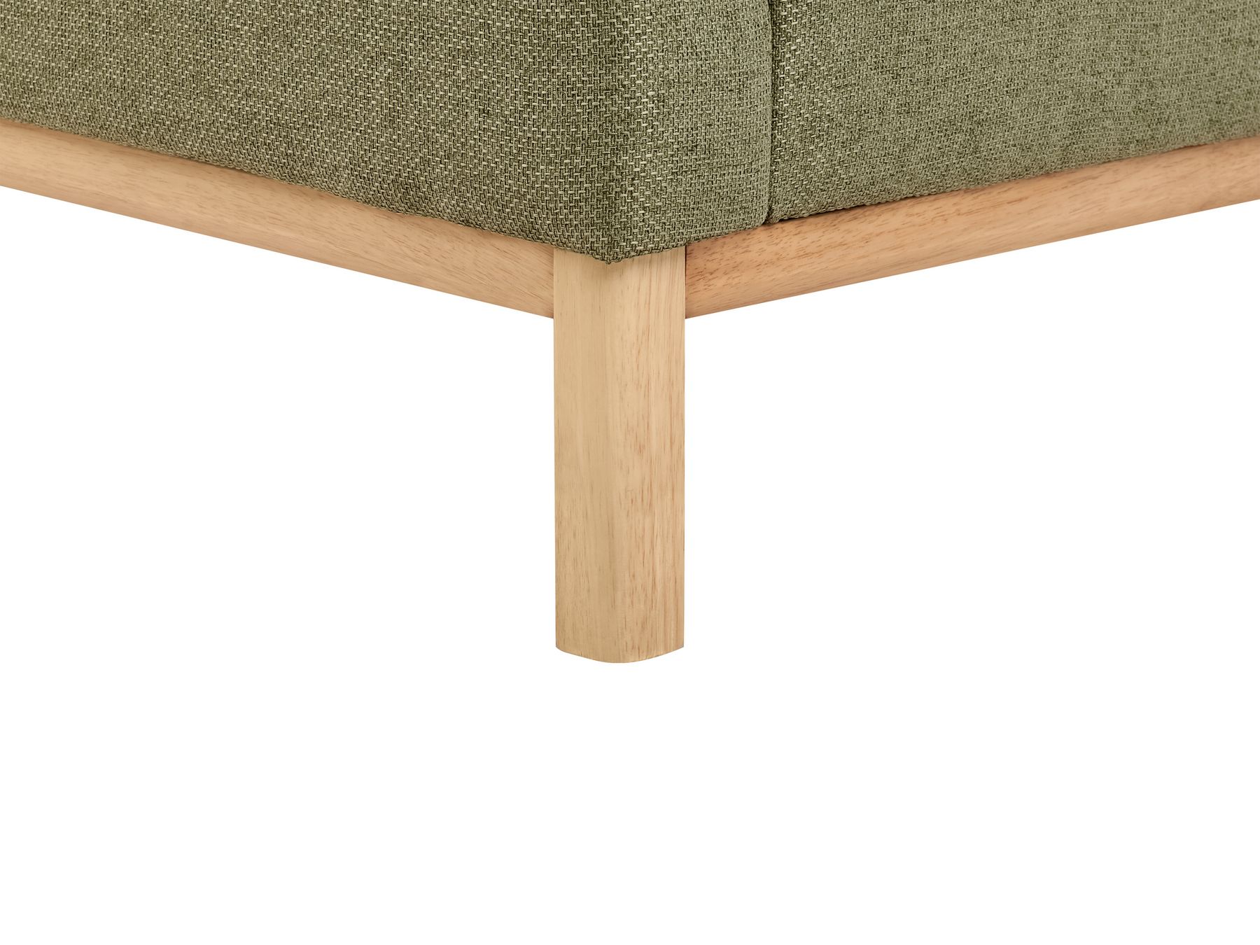 3 Seater Fabric Sofa Green SOSJO
