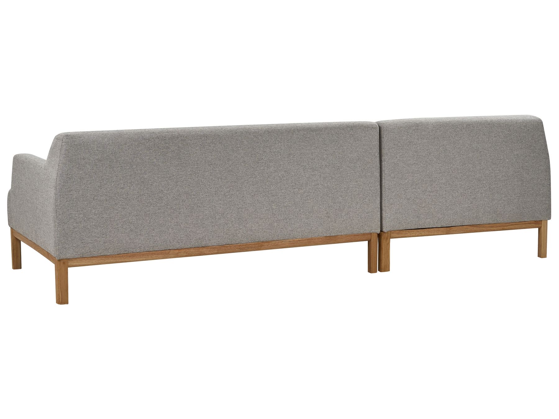 Right Hand Fabric Corner Sofa Grey SOSJO