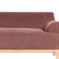 Right Hand Fabric Corner Sofa Burgundy SOSJO