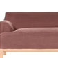 Left Hand Fabric Corner Sofa Burgundy SOSJO