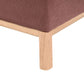 Left Hand Fabric Corner Sofa Burgundy SOSJO