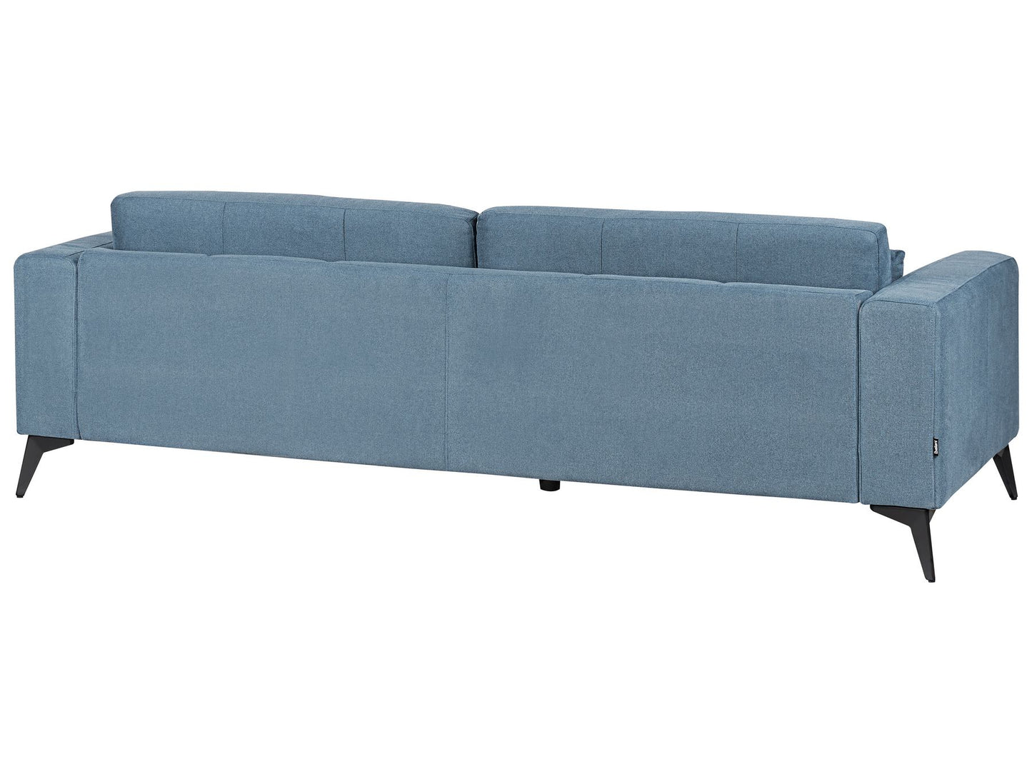 3 Seater Fabric Sofa Blue ANGE