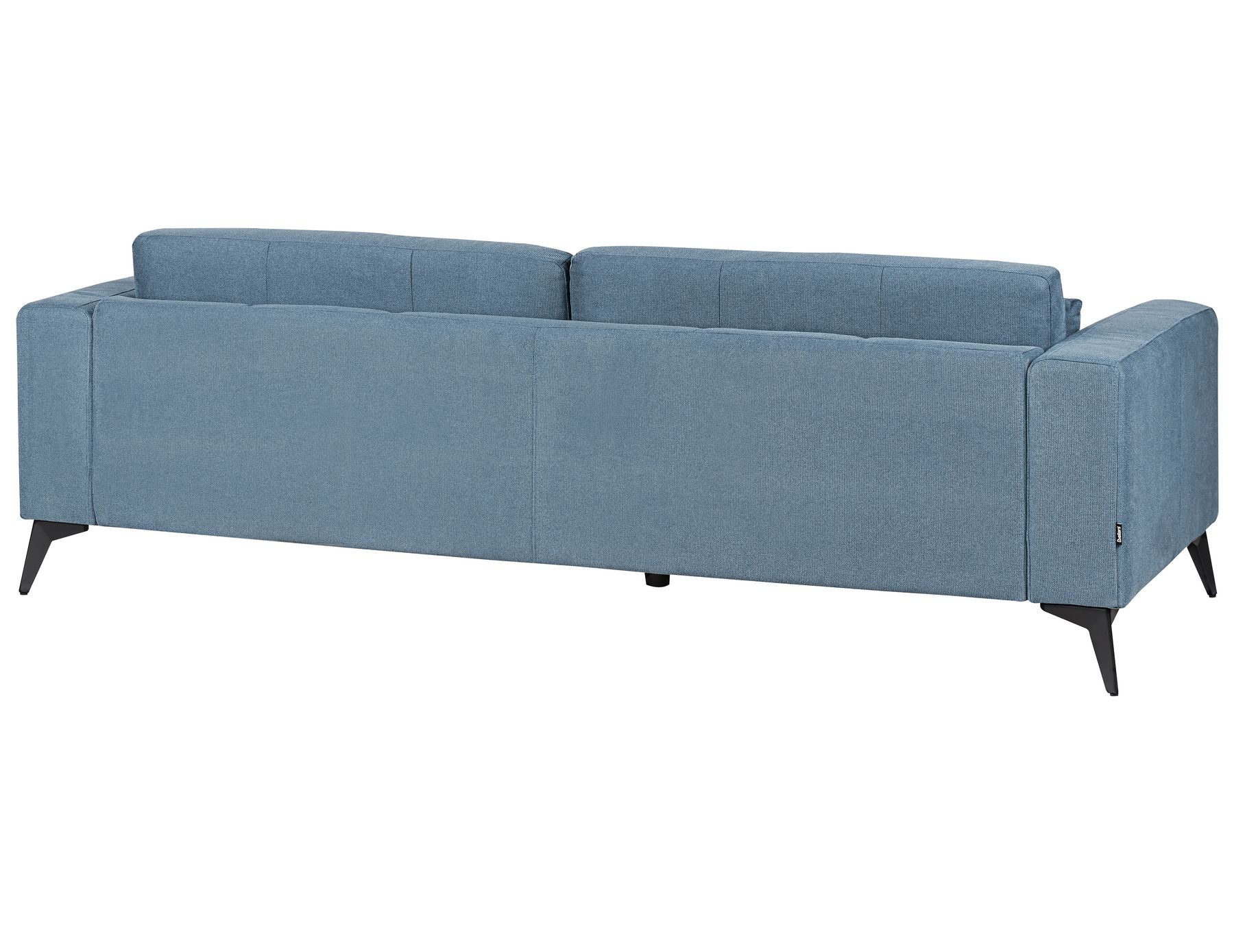 3 Seater Fabric Sofa Blue ANGE