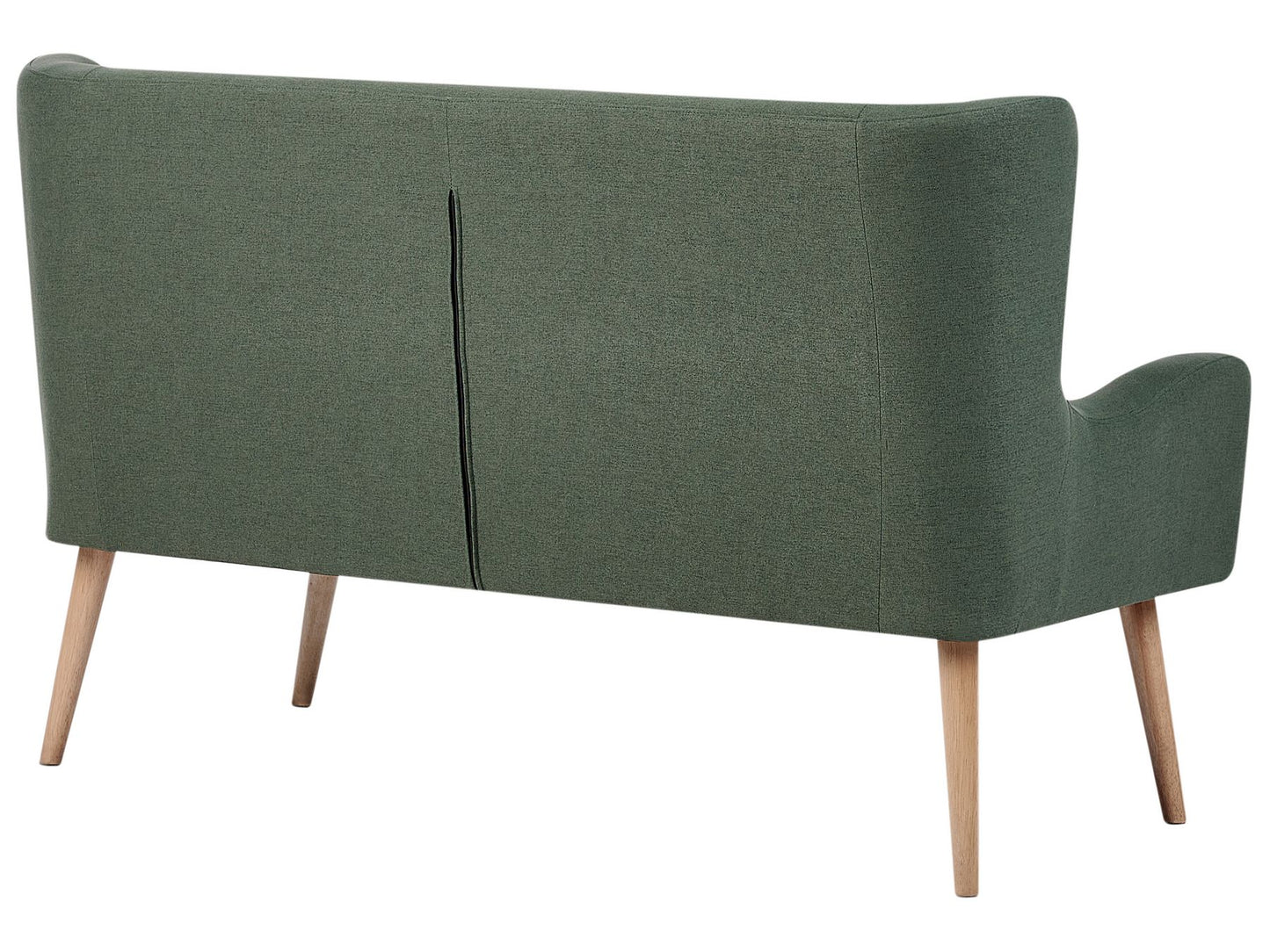 2 Seater Fabric Sofa Green SKIBBY