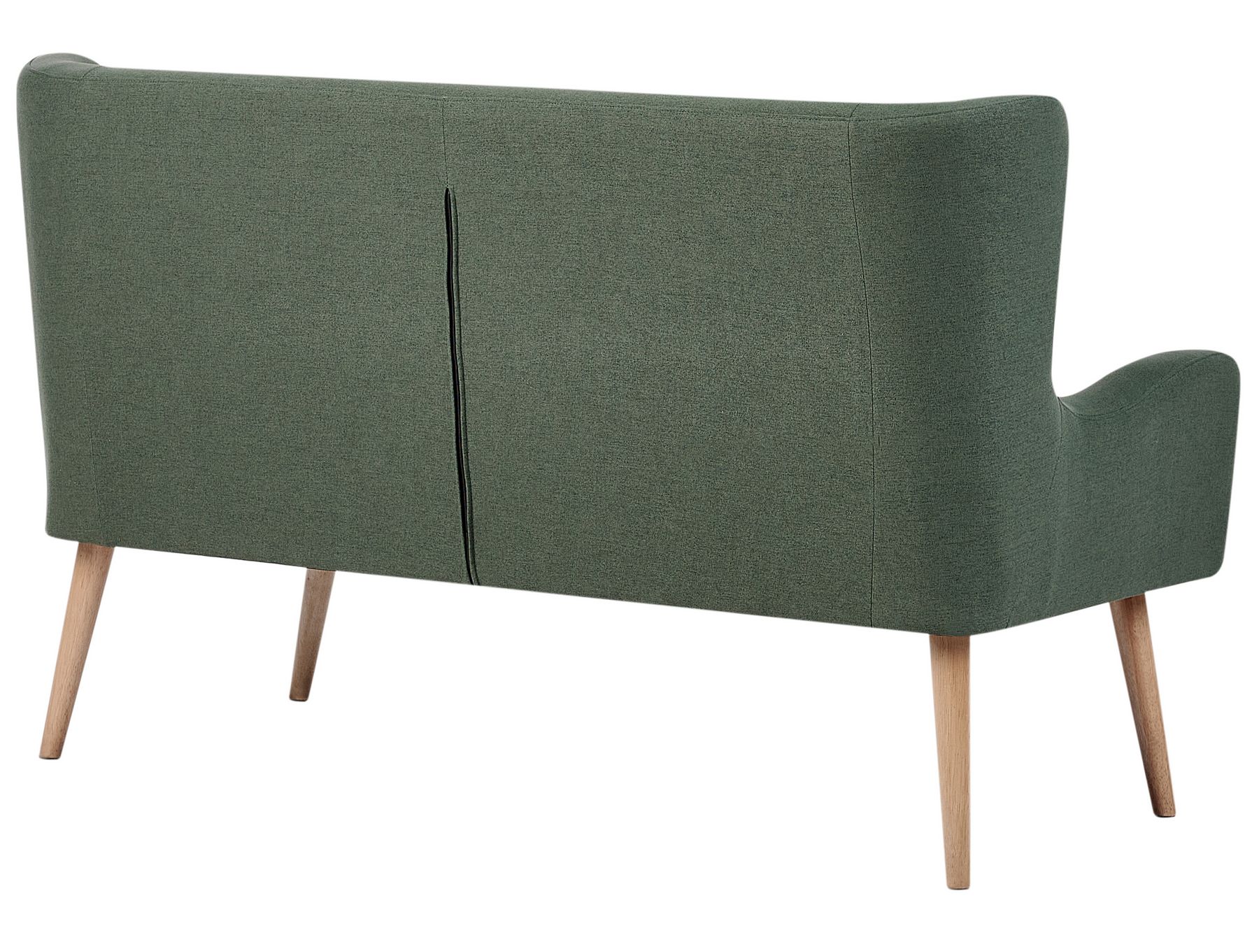 2 Seater Fabric Sofa Green SKIBBY
