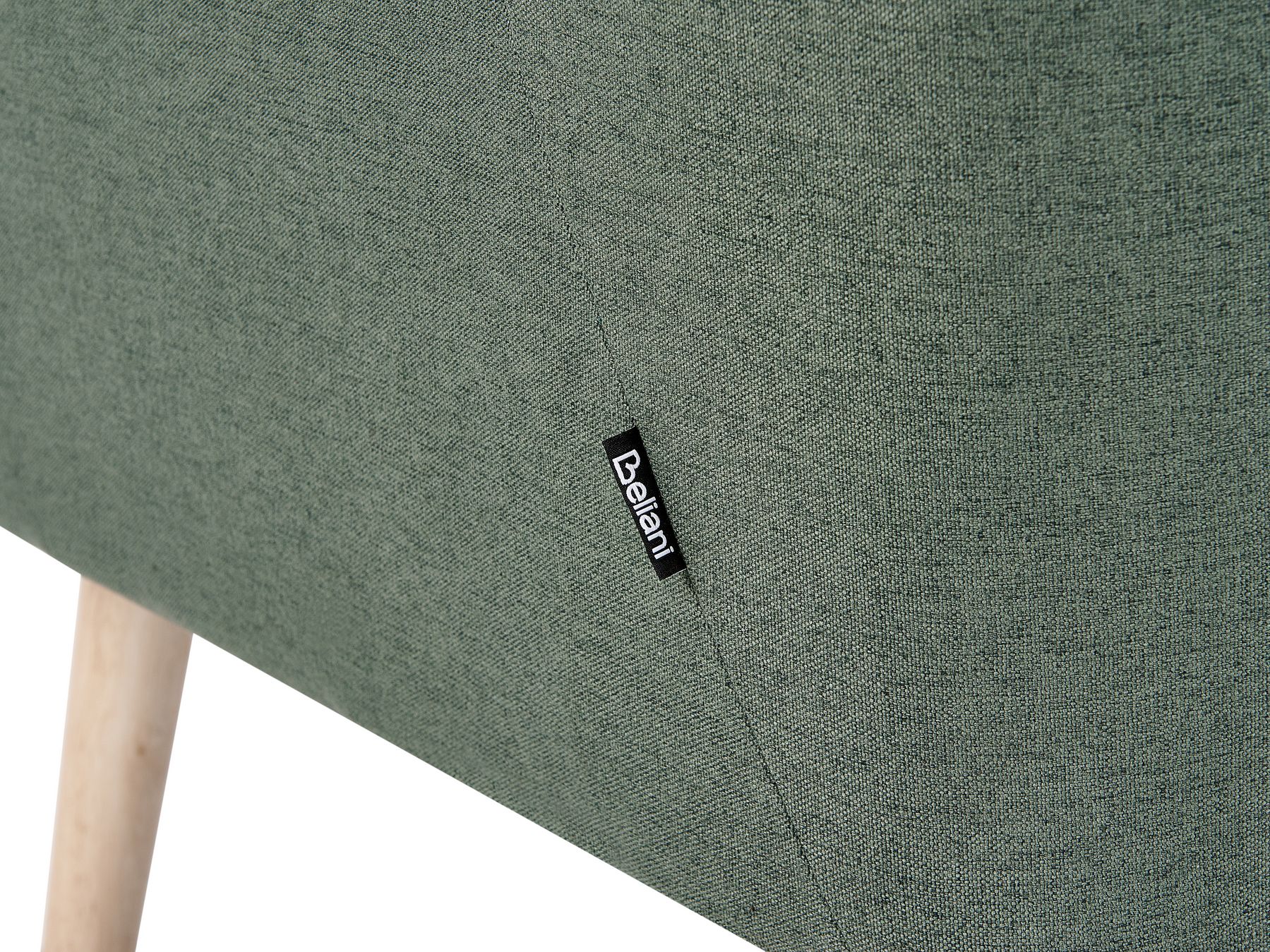 2 Seater Fabric Sofa Green SKIBBY
