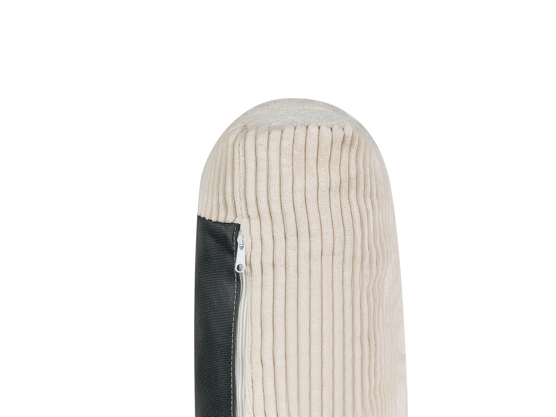 Right Hand Jumbo Cord Corner Sofa Light Beige SIGGARD