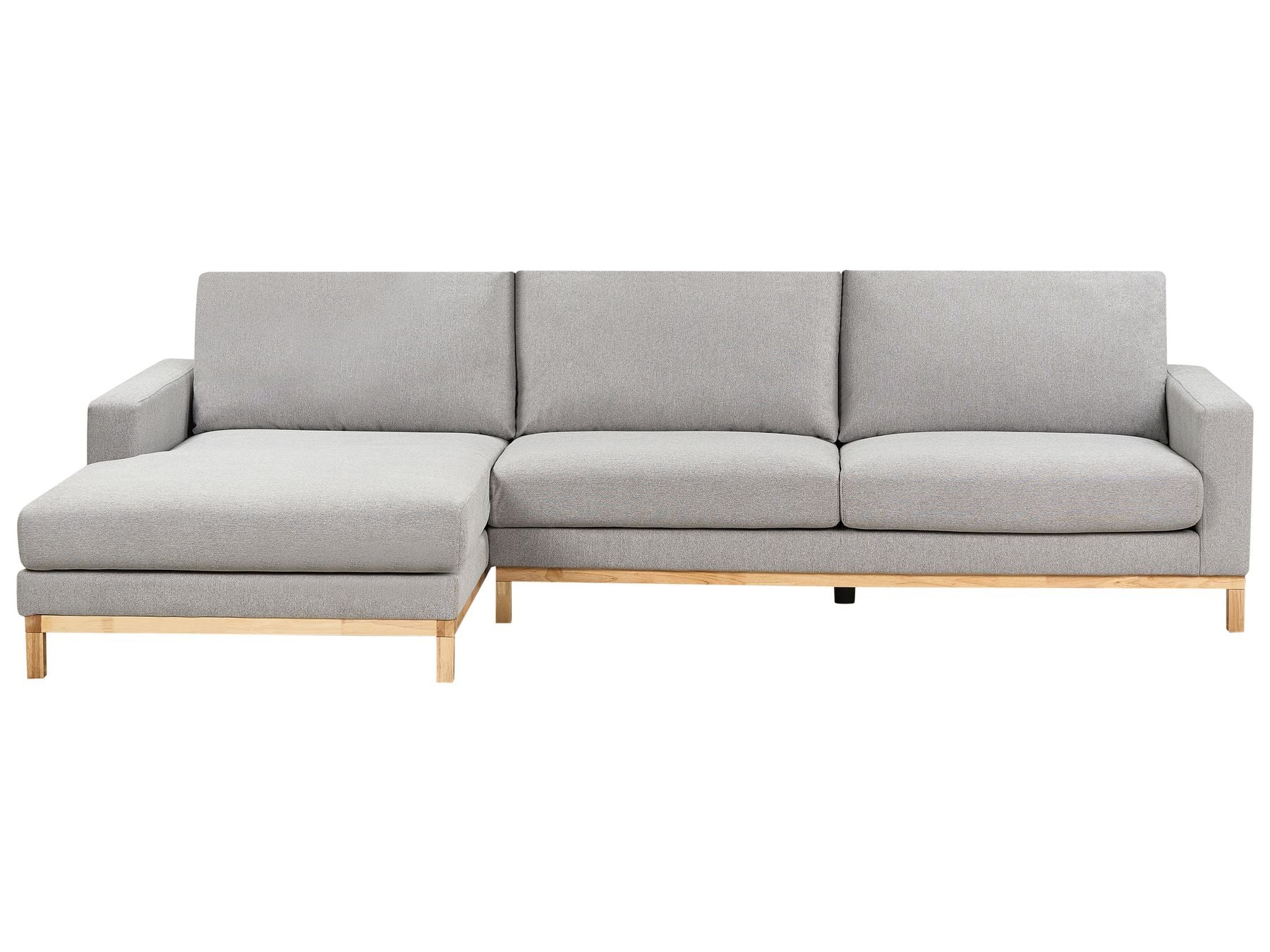 Right Hand Fabric Corner Sofa Grey SIGGARD