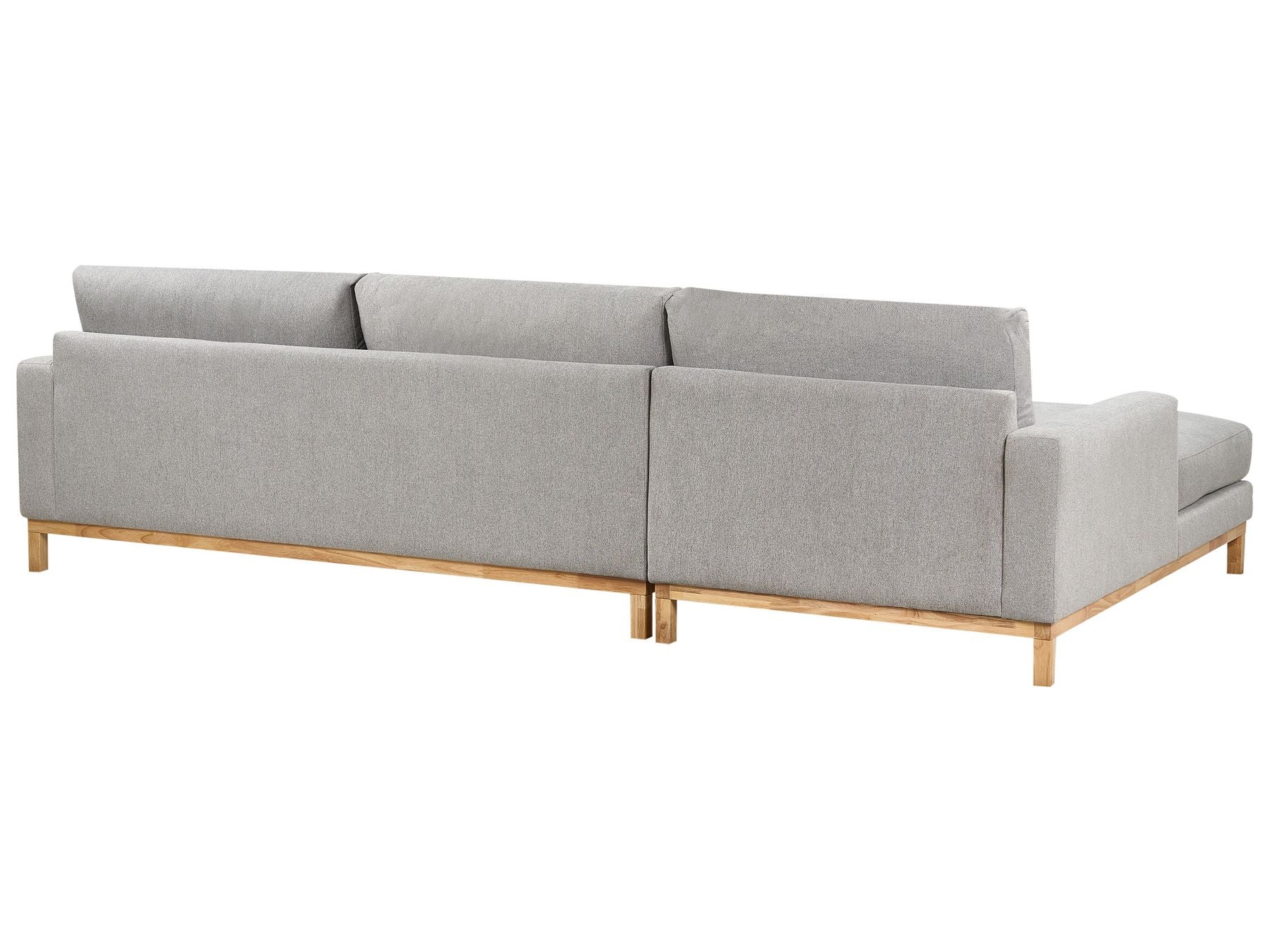 Right Hand Fabric Corner Sofa Grey SIGGARD