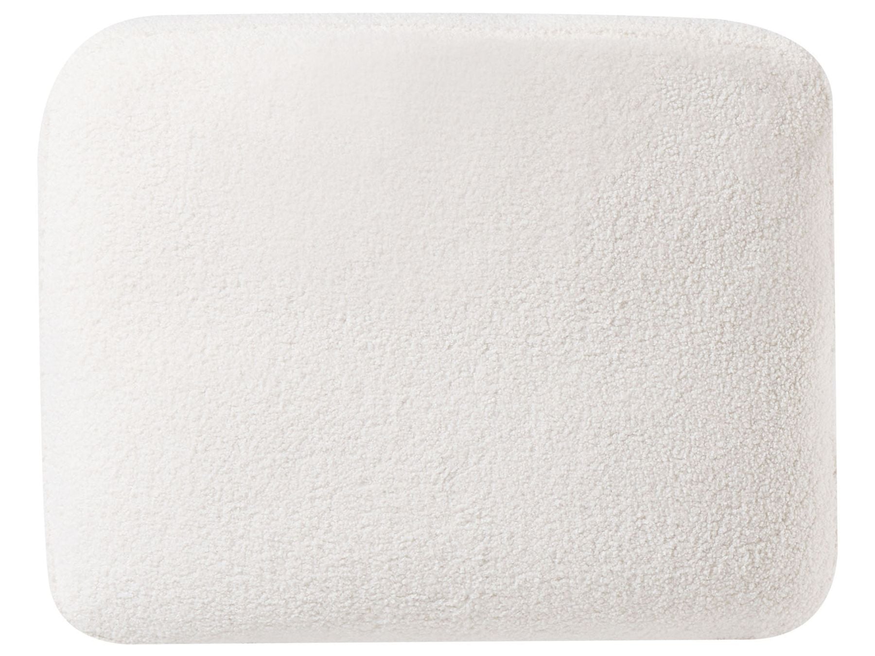 Corner Sofa OSLO Boucle White 4 Seater Left Hand