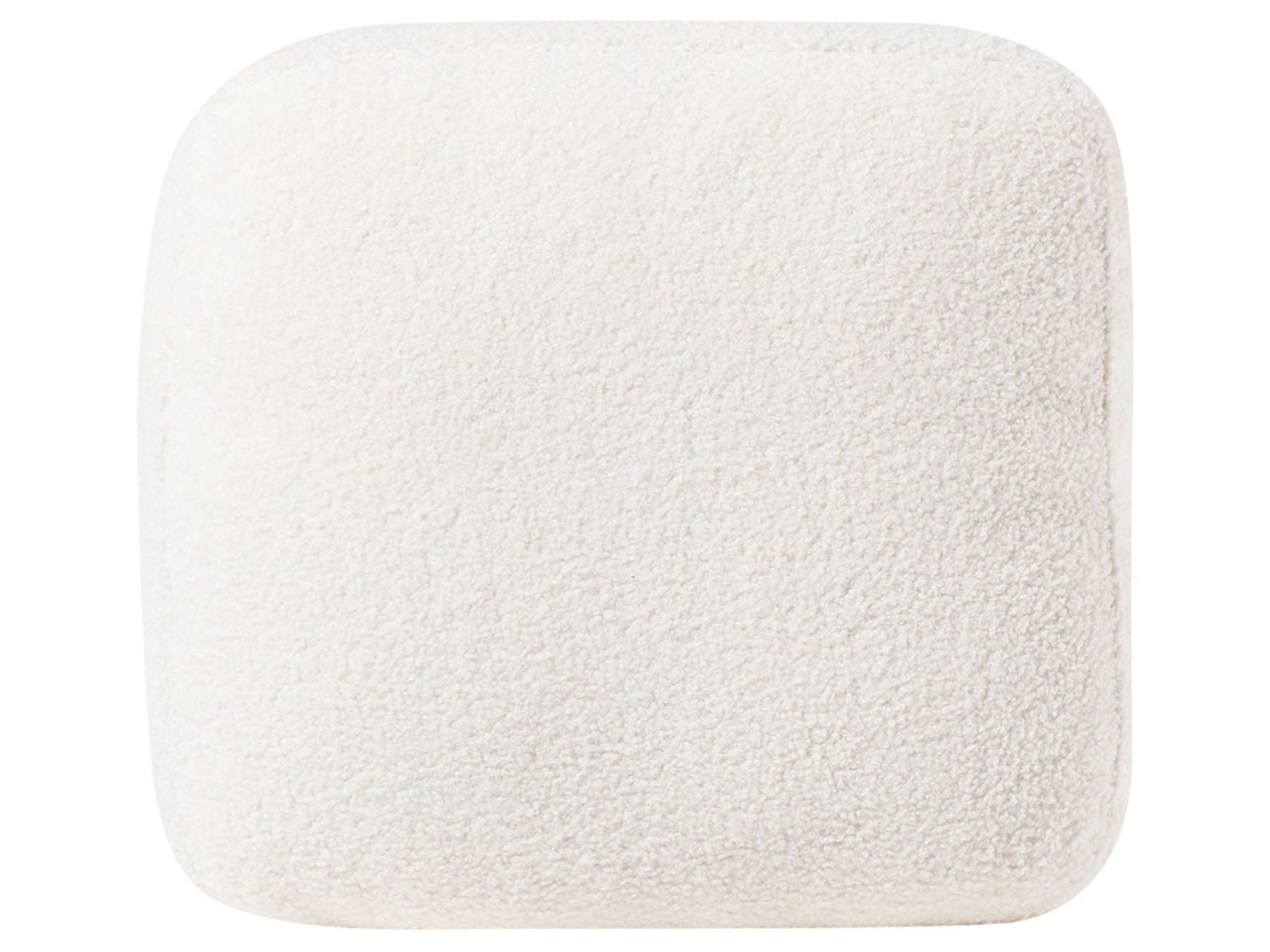 Corner Sofa OSLO Boucle White 4 Seater Left Hand