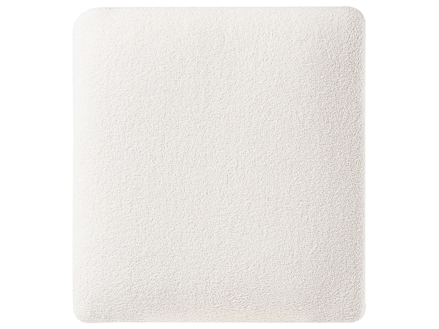 Corner Sofa OSLO Boucle White 4 Seater Left Hand