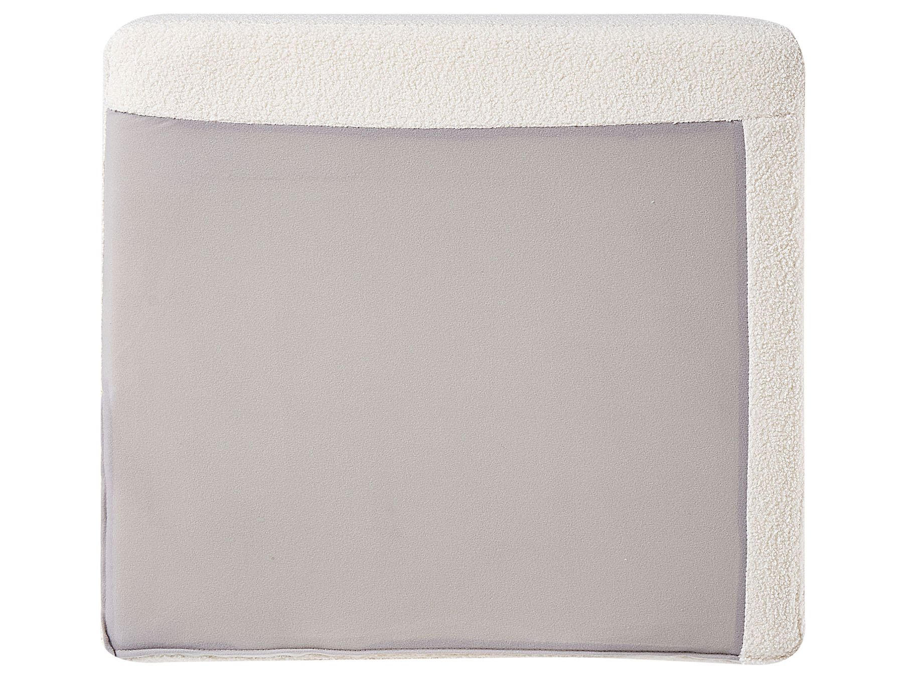 Corner Sofa OSLO Boucle White 4 Seater Left Hand