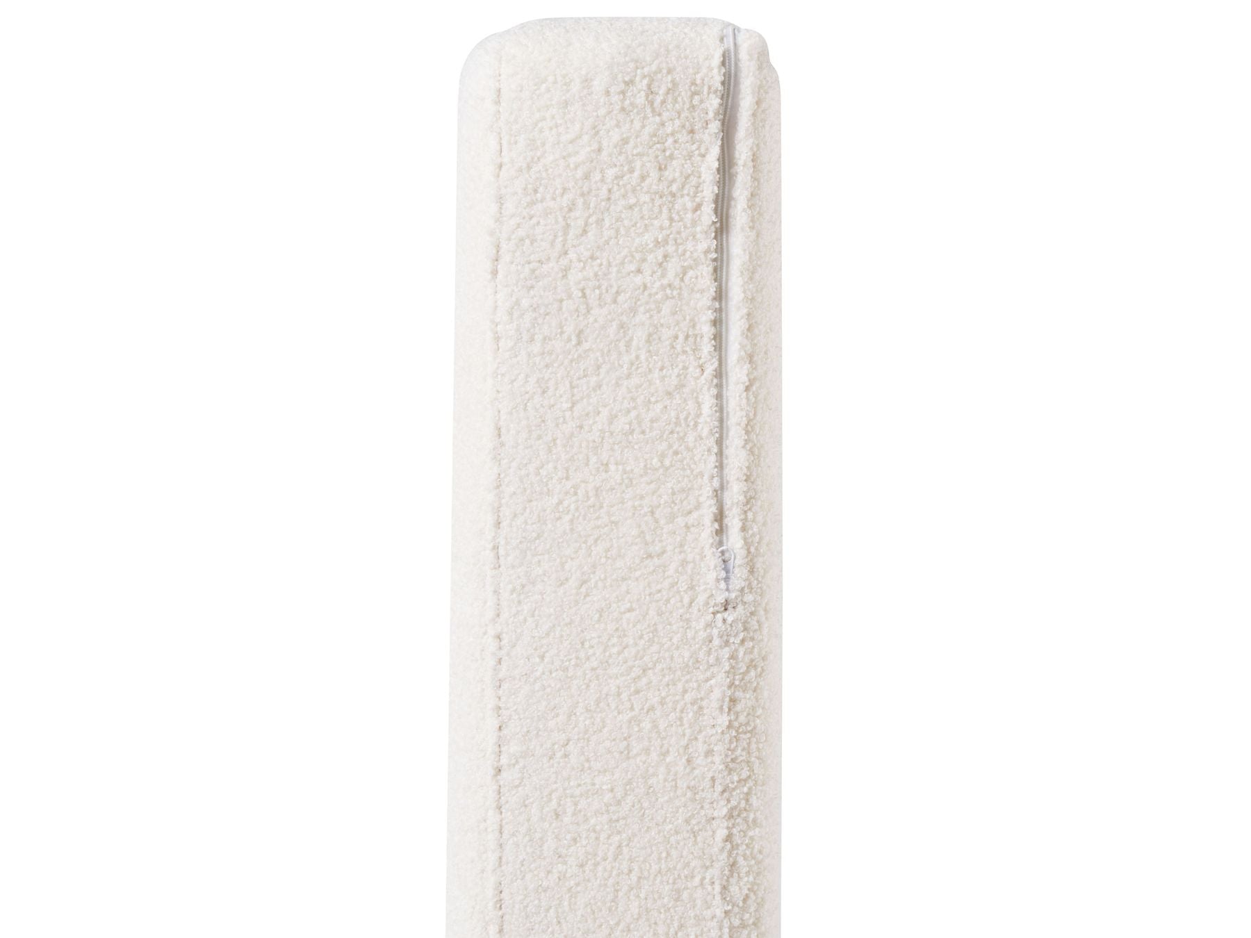 Corner Sofa OSLO Boucle White 4 Seater Left Hand