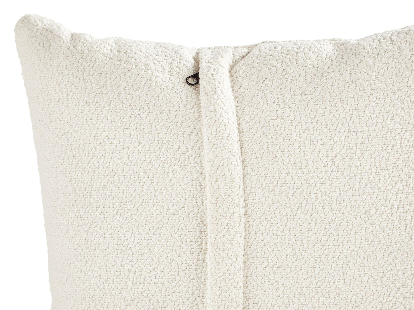 2 Seater Boucle Sofa White SKIVE