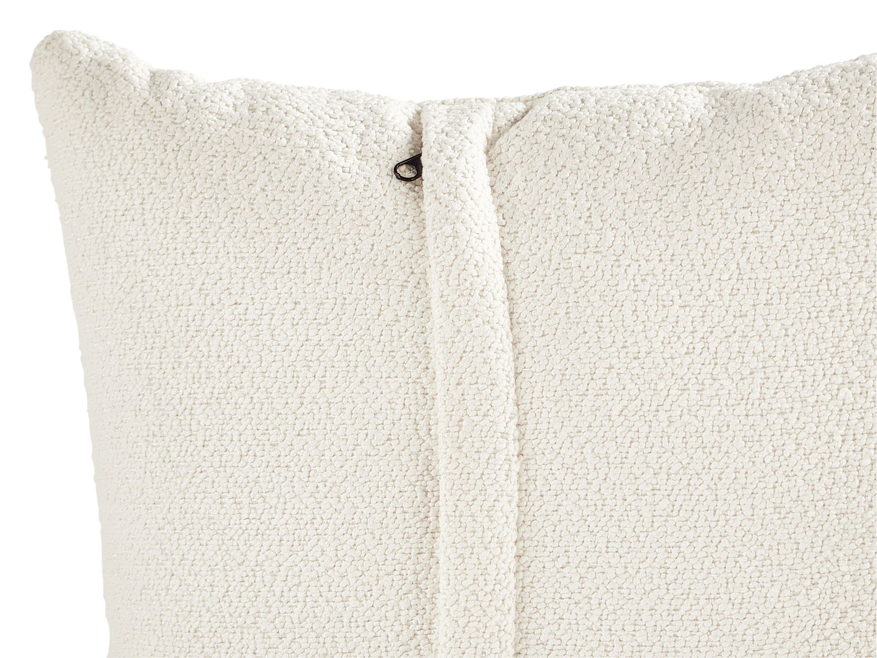 2 Seater Boucle Sofa White SKIVE