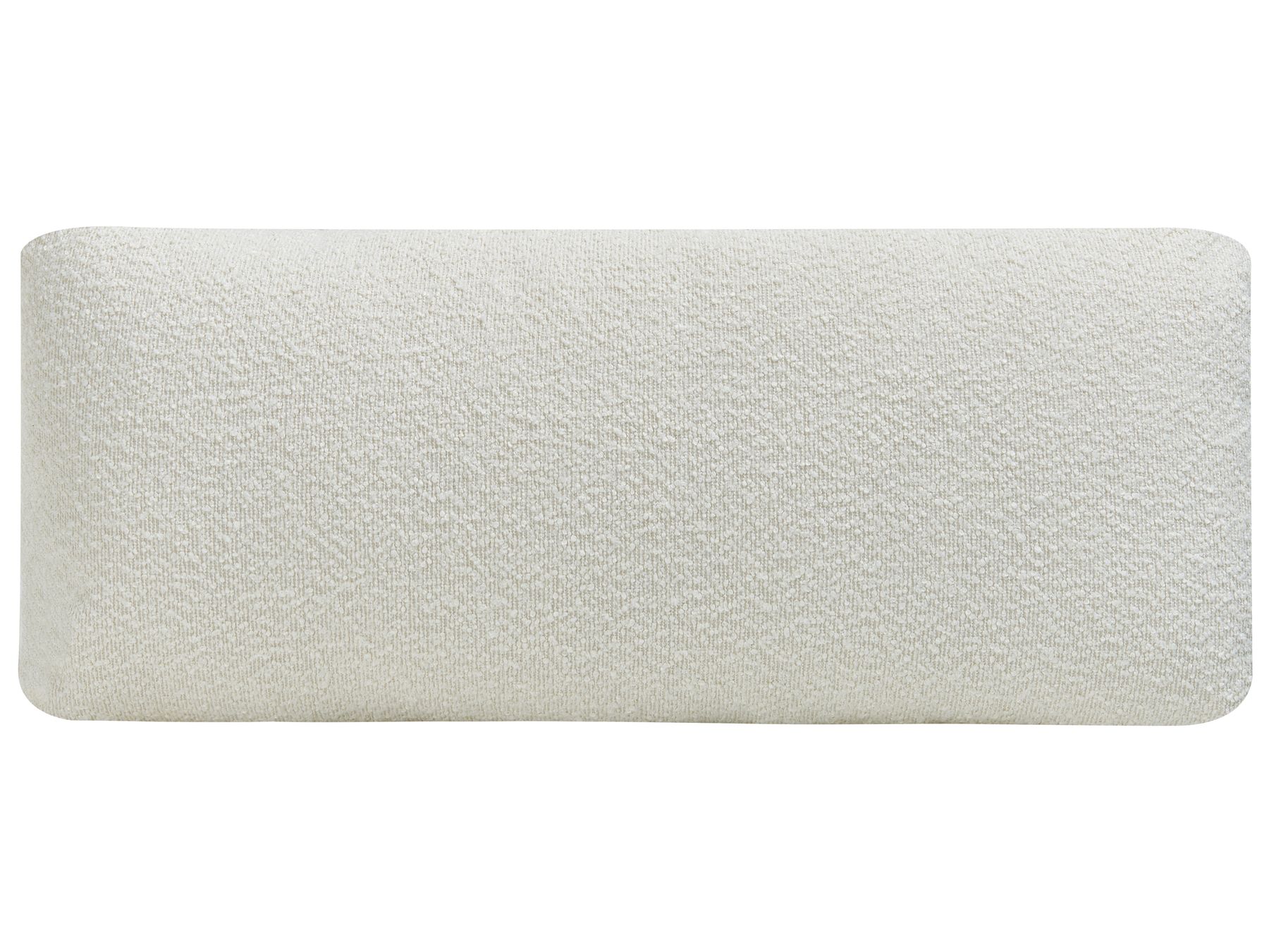 4 Seater Boucle Sofa White NENOLA