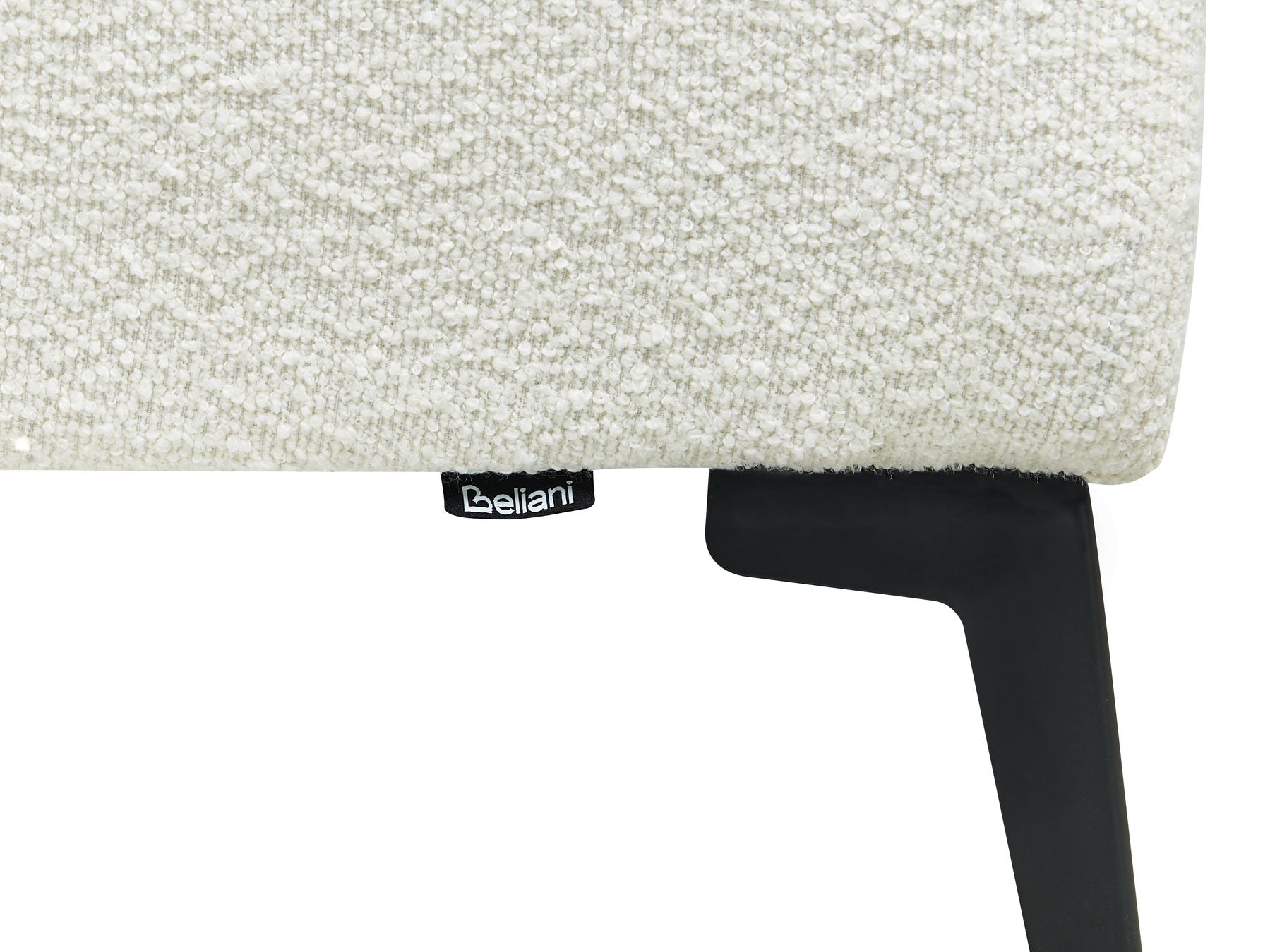 4 Seater Boucle Sofa White NENOLA