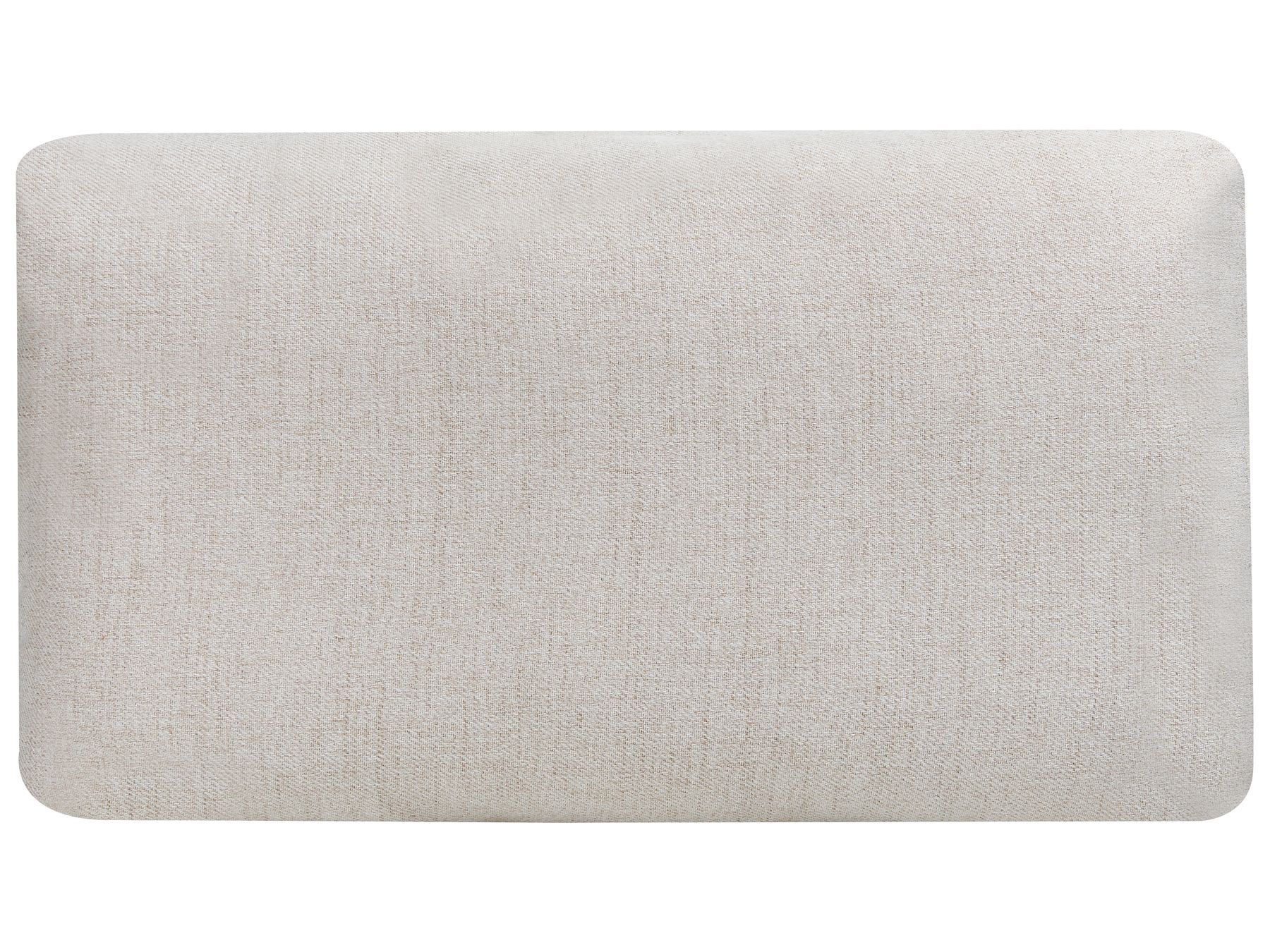 4 Seater Fabric Sofa Beige NENOLA