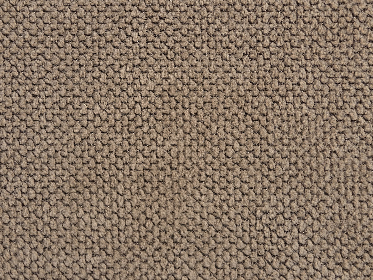 2 Seater Fabric Sofa Brown HOBRO