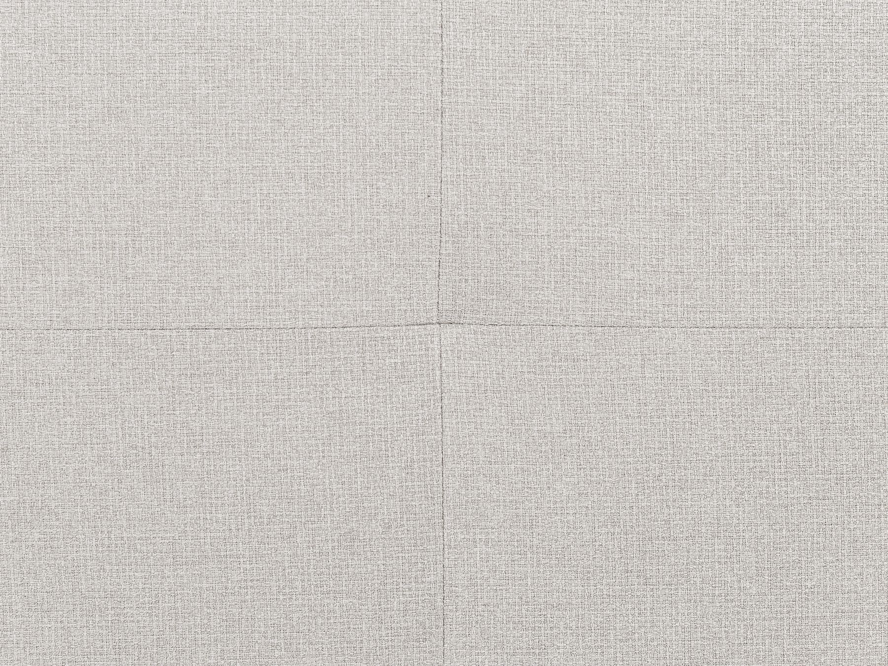 2 Seater Fabric Sofa Beige HEDEN