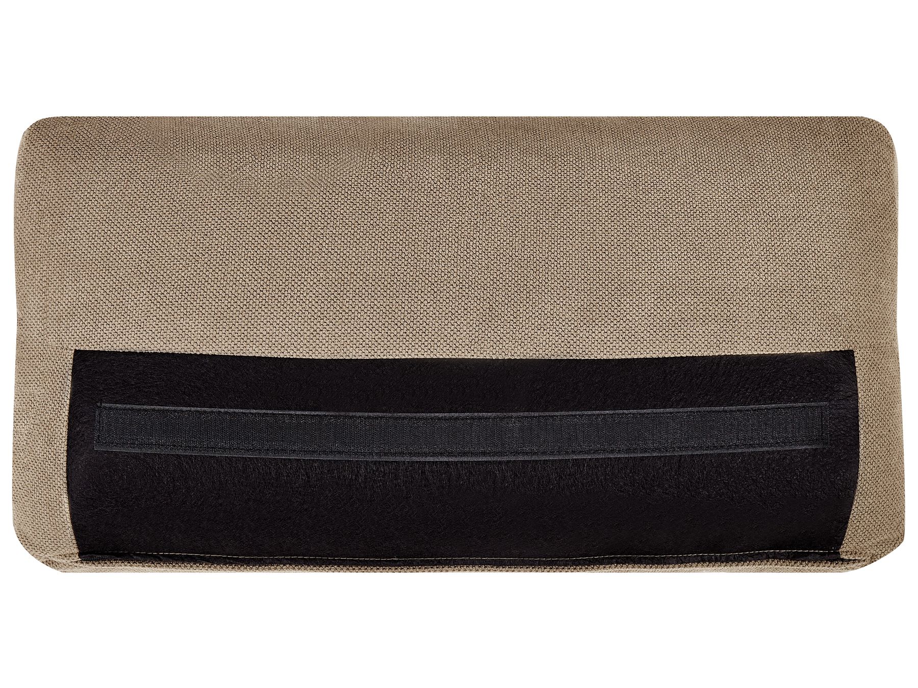 3 Seater Fabric Sofa Light Brown VESALA