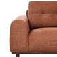 2 Seater Fabric Sofa Golden Brown LAURILA