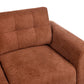 2 Seater Fabric Sofa Golden Brown LAURILA