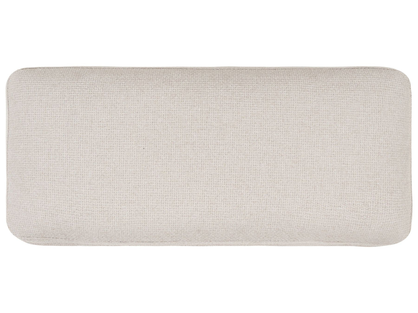 2 Seater Fabric Sofa Light Beige SKAVEN