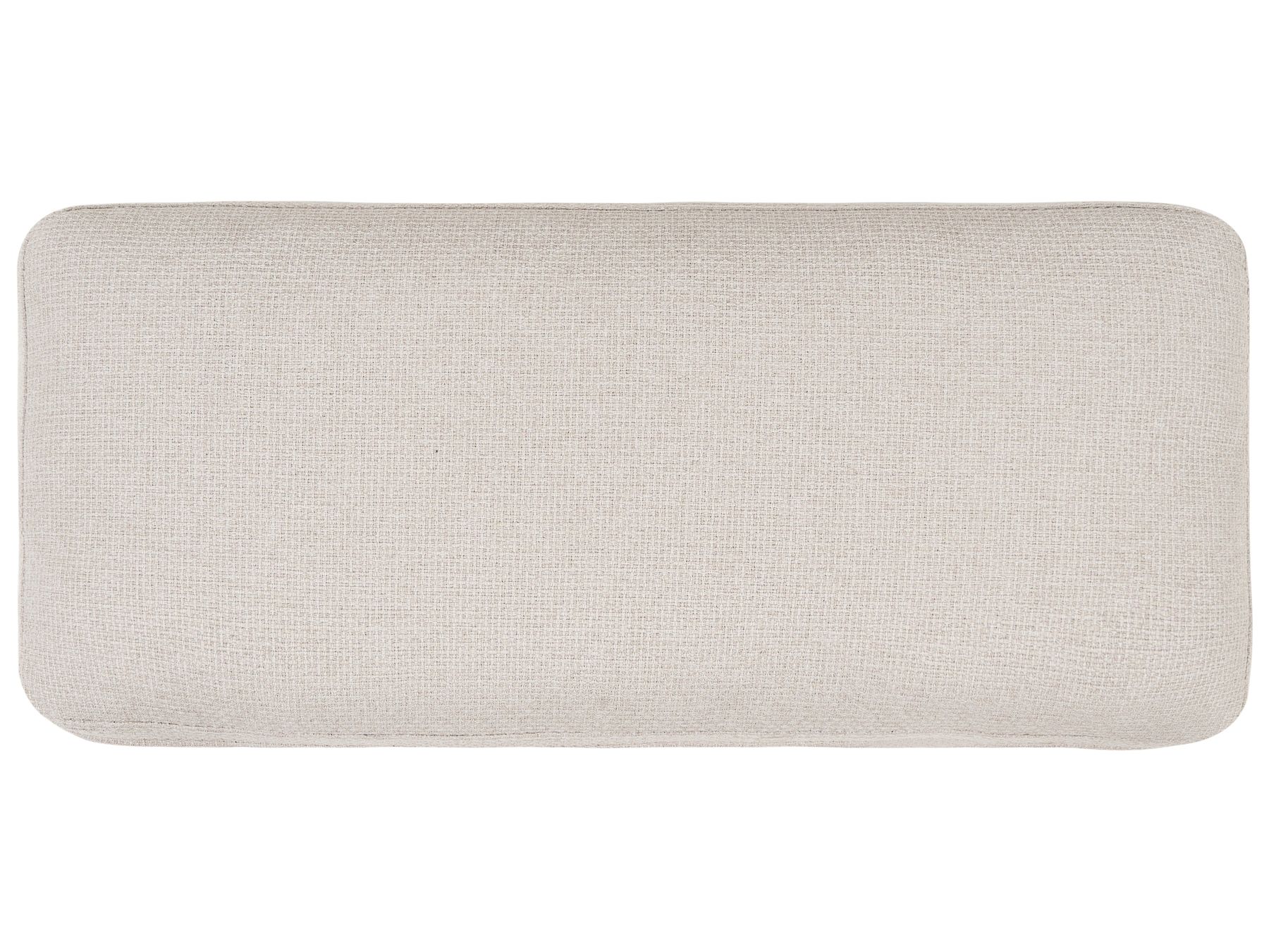 2 Seater Fabric Sofa Light Beige SKAVEN