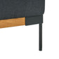 2 Seater Fabric Sofa Black SKAVEN