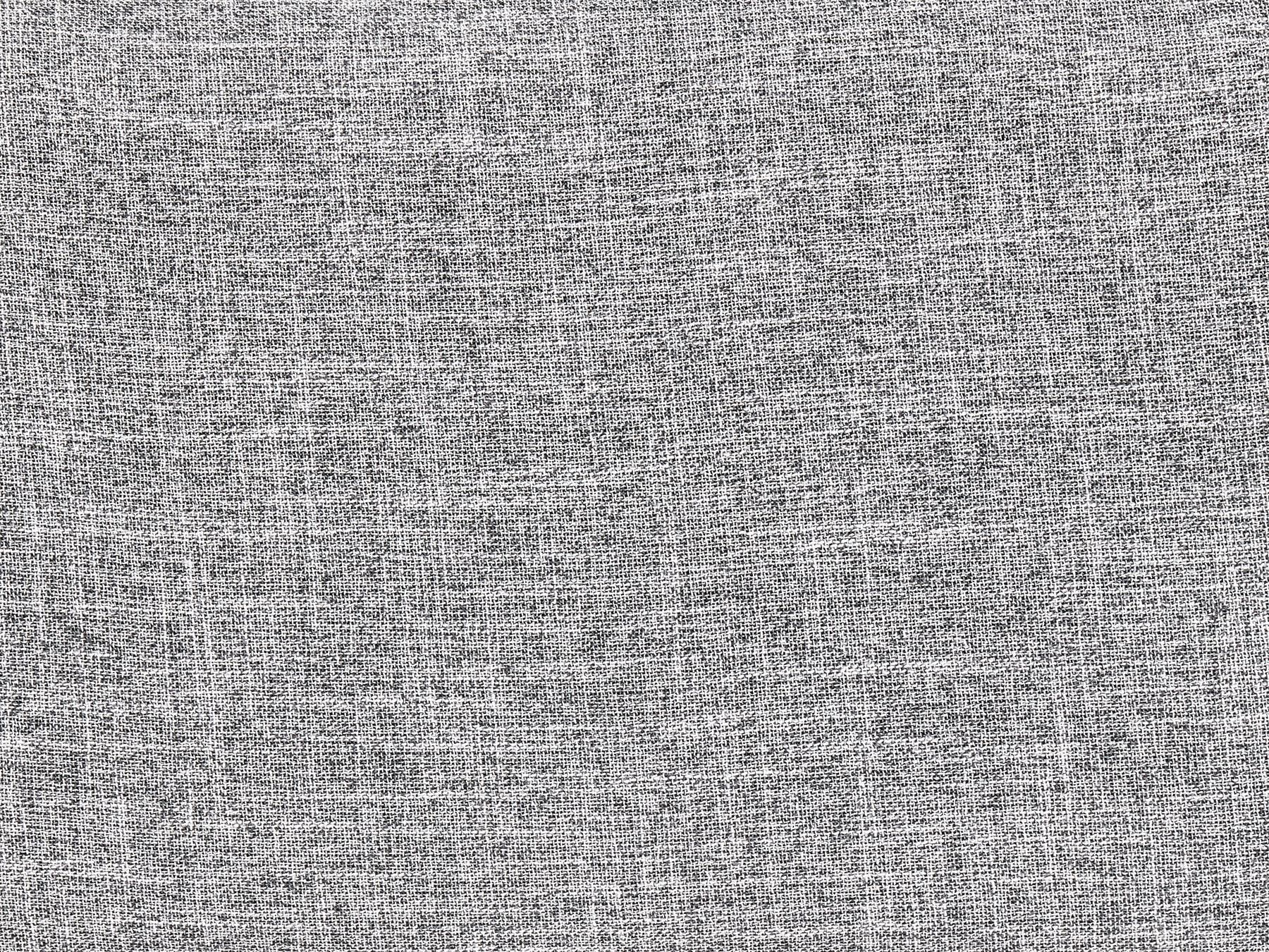 4 Seater Fabric Sofa Grey and Black TORPO