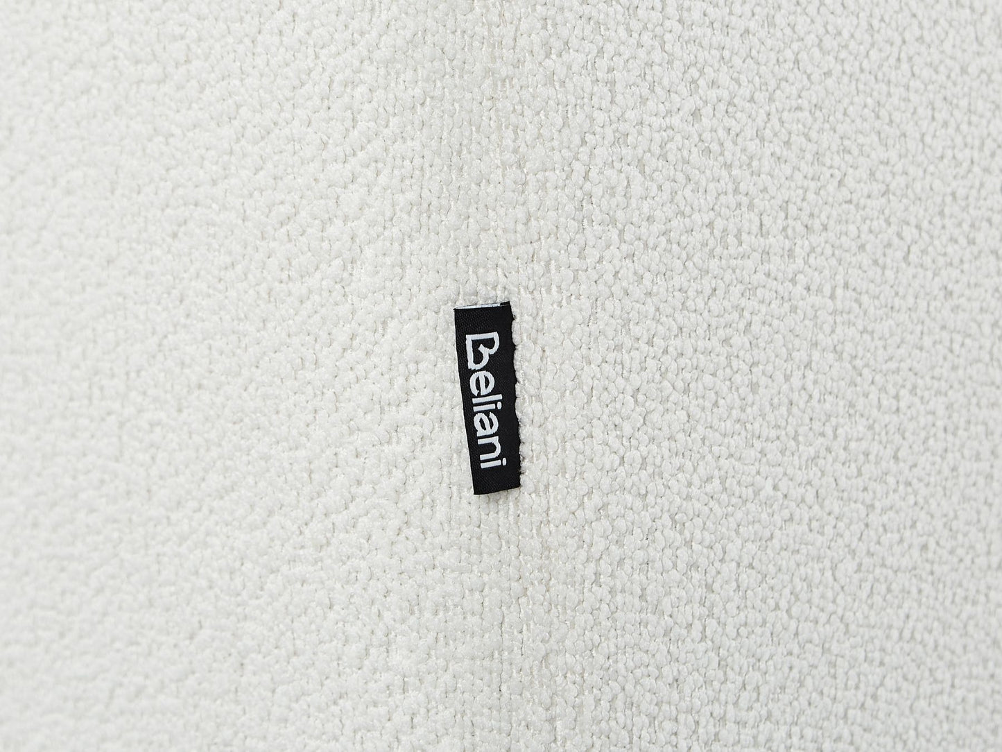 Left Hand Boucle Corner Sofa White HOLT