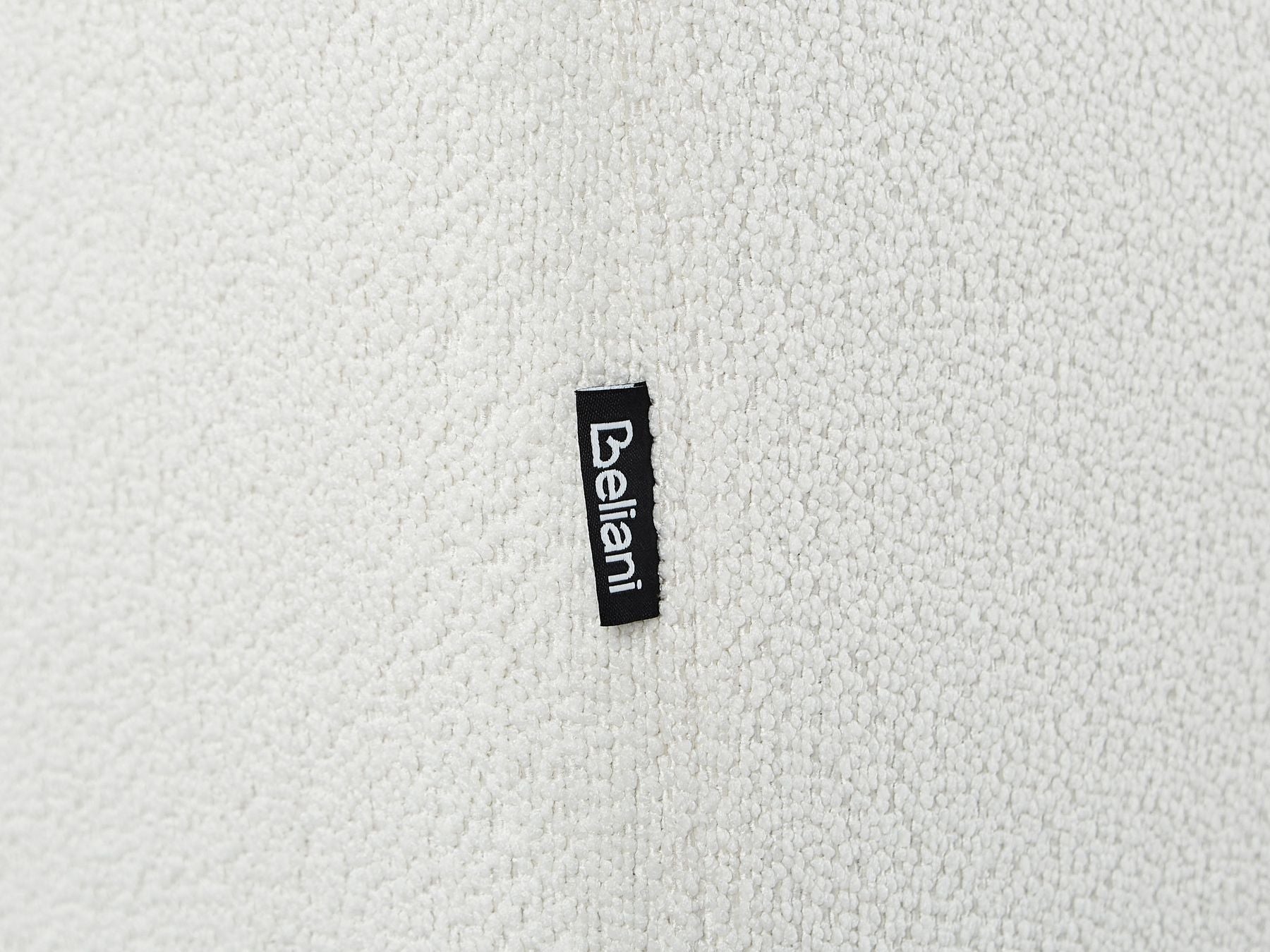 Left Hand Boucle Corner Sofa White HOLT
