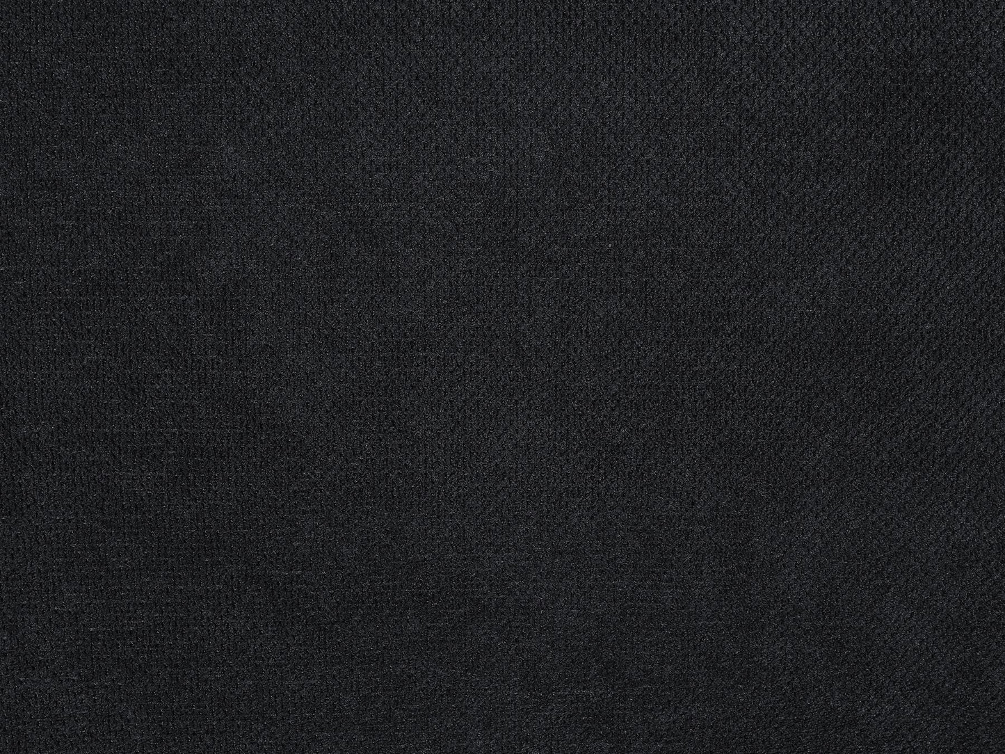 Left Hand Fabric Corner Sofa Black IKAST