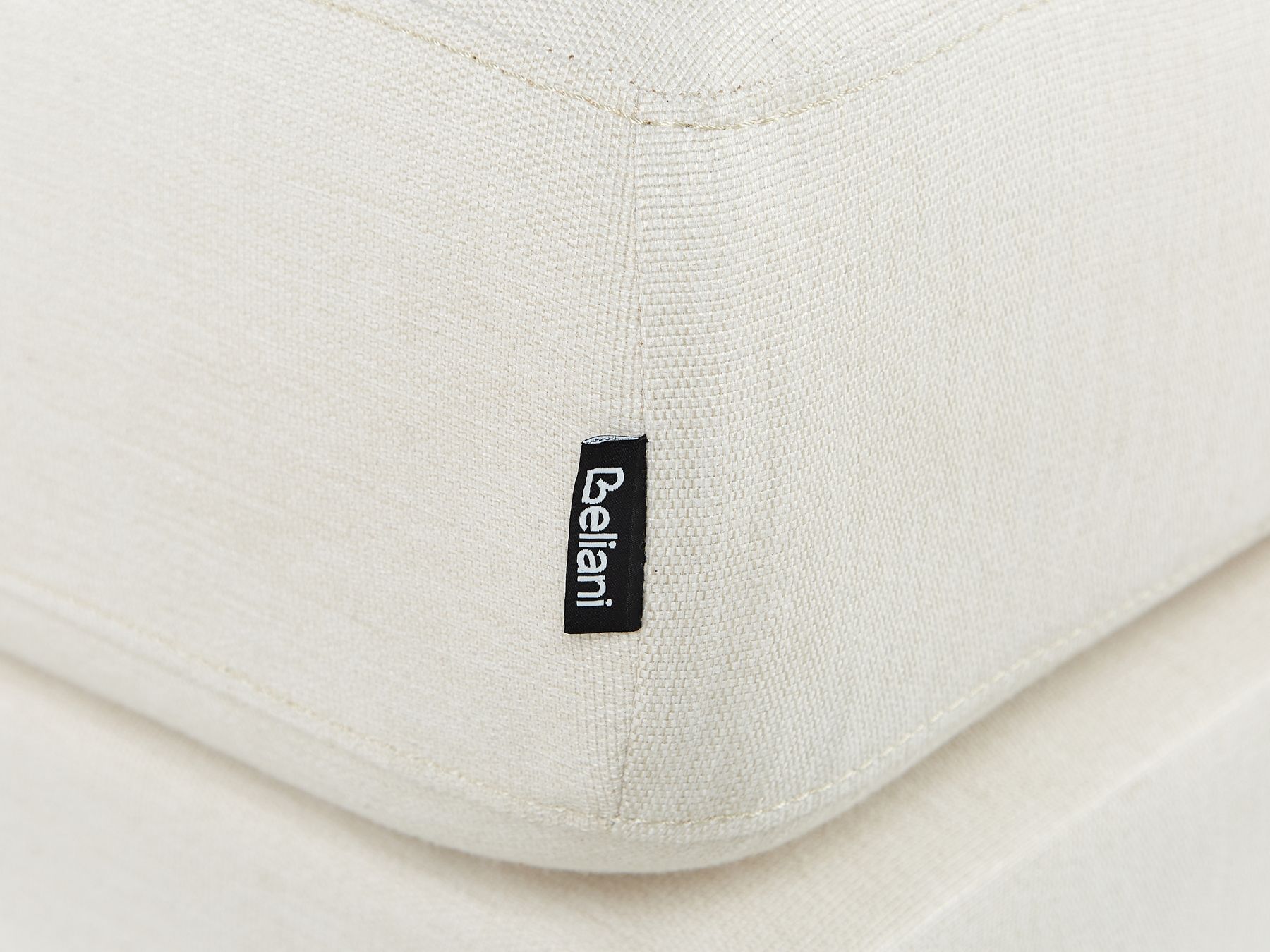 Right Hand Fabric Corner Sofa Off-White IKAST