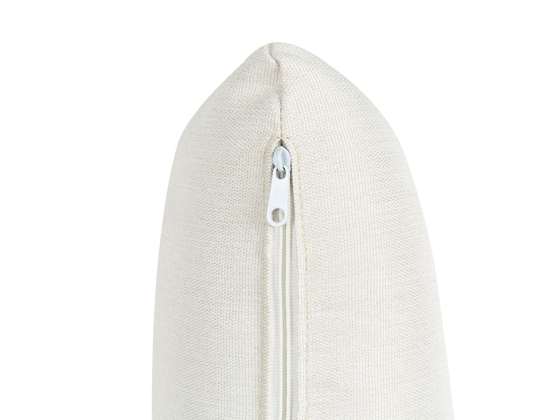 Left Hand Fabric Corner Sofa Off-White IKAST