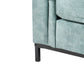 Corner Sofa OSLO Velvet Teal 4 Seater Left Hand