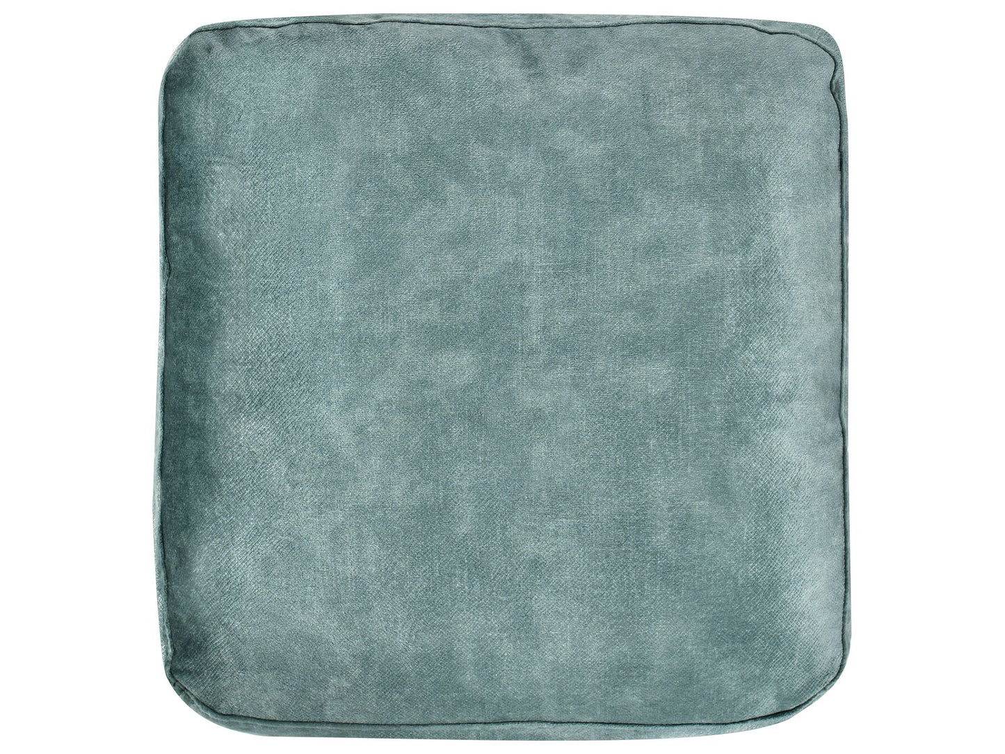 Left Hand Corner Velvet Sofa with Ottoman Teal OSLO