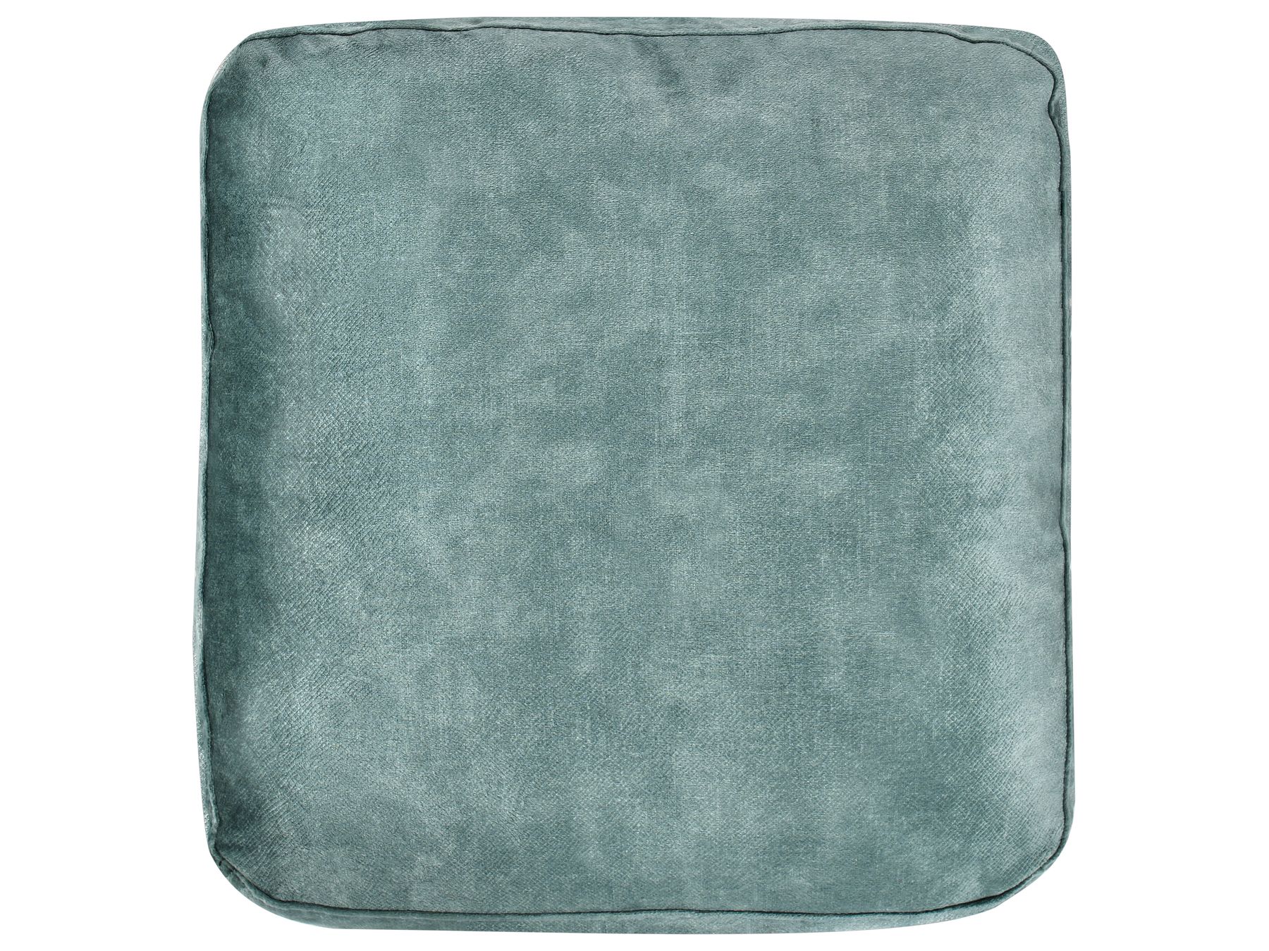Left Hand Corner Velvet Sofa with Ottoman Teal OSLO